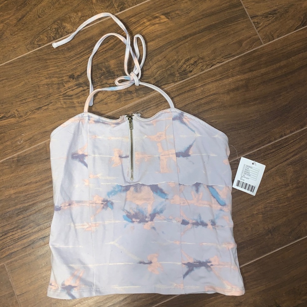 Tie dye crop top